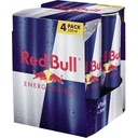 Red Bull, boisson énergisante, 4x250ml