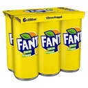 Fanta Lemon Ice Pack 6x33CL Cans