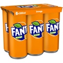 FANTA ORANGE CAN 33CLx6 SLEEK