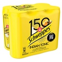 SCHWEPPES INDIAN TONIC SLEEK CANS 6X33CL