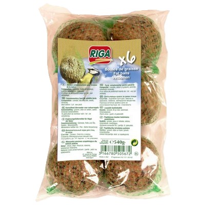 50G X6 BOULES GRAISSE OISRIGA