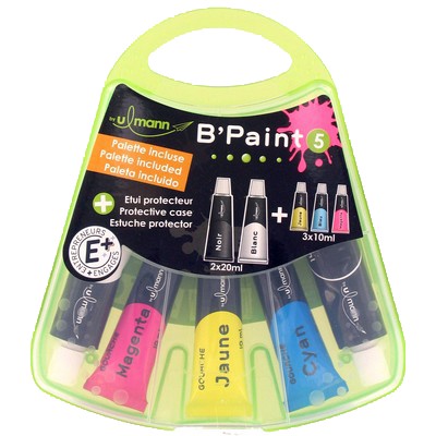 5 TUBES DE GOUACHES ULMANN