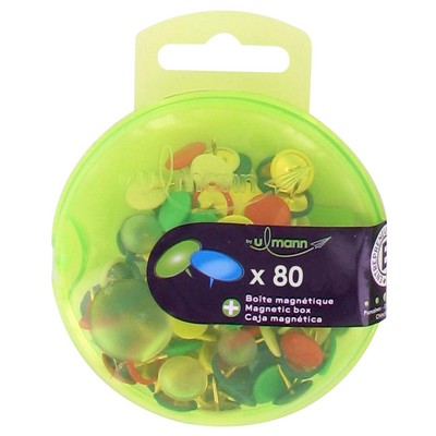 BTX80 PUNAISES COULEURS