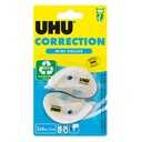 Lot de 2 rollers correcteur mini 6mx5mm