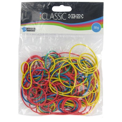 Assorted Rubber Bands 50g ULMANN