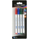  ERASABLE MARKERS X4