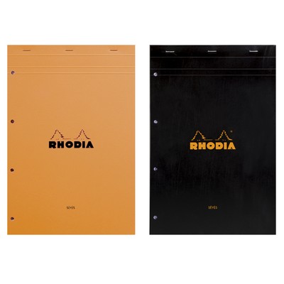 Rhodia Perforated Notepad 210x318mm 160 Sheets