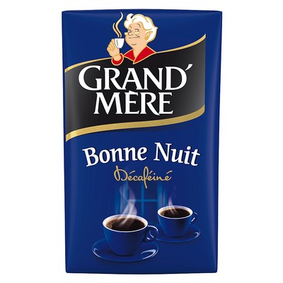 GRAND MERE BONNE NUIT DECAFFEINATED GROUND COFFEE 250G