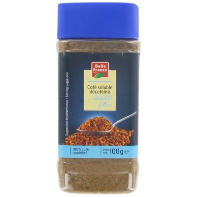 LY Decaf Instant Filter Coffee Belle France Jar 100g