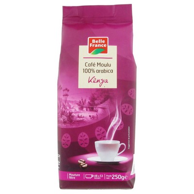 Ground Coffee Kenya Pure Arabica Belle France 250g