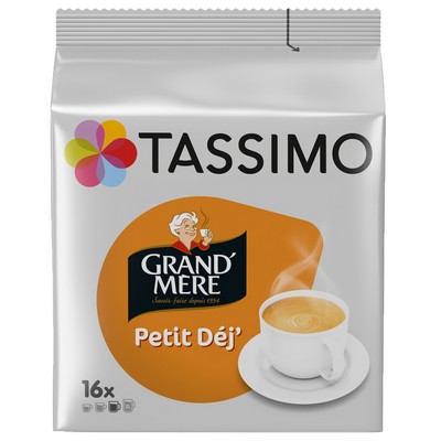 TASSIMO GRAND MÈRE PETIT DÉJEUNER COFFEE IN T-DISCS X16 - 133G