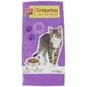 CROQUETTE CHAT STERILISE VOLAILL/LEGUME BF SAC 2KG
