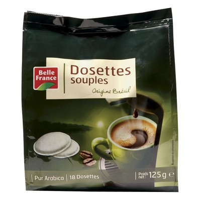 Brazilian Origin Coffee Pods x18 Belle France 125g