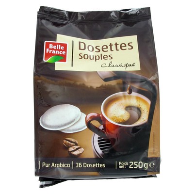 Classic Pure Arabica Coffee Pods x36 Belle France 250g