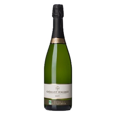 B75CL Organic Crémant Brut Alsace Dagobert