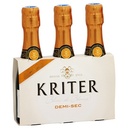 KRITER DEMI SEC 3 x 20 cl - Quality Sparkling Wine 11.5%