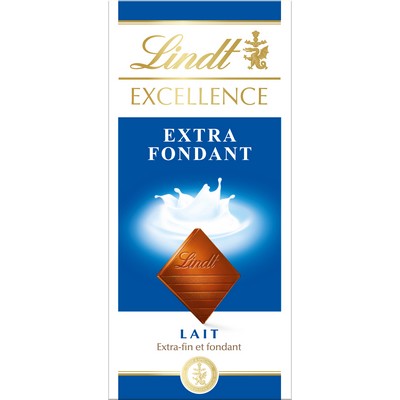 Lindt EXCELLENCE Extra Creamy Milk Chocolate Bar 100g
