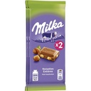 Milka Lait Noisettes Entières 2x100g