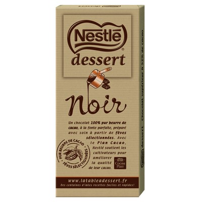 NESTLE DESSERT Dark Chocolate 205g