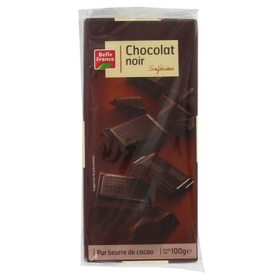 CHOCOLAT NOIR SUPERIEUR BF TABLETTE 3 X 100 G