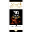 Lindt Tablette de chocolat EXCELLENCE Noir 70% 100g