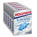 Hollywood Blancheur Menthe Polaire s/sucres 5x10 Dragées 70g