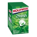Hollywood 2Fresh Sugar-Free Green Mint Chewing Gum 3x10 Dragees 66g