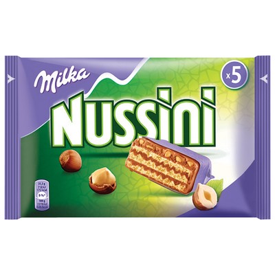 Milka Nussini Bars 5x31.5g
