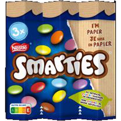 SMARTIES Hexatube Multipack 3x34g