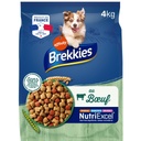 BREKKIES Adult Dog Kibble Beef 4kg