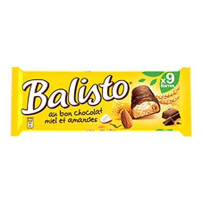 Balisto Goût Lait Miel Amandes - x9 - 166,5g