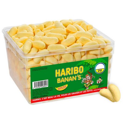 HARIBO BANANA TUB 210