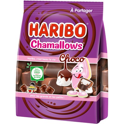 HARIBO Chamallows Choco Marshmallow Candies 160g