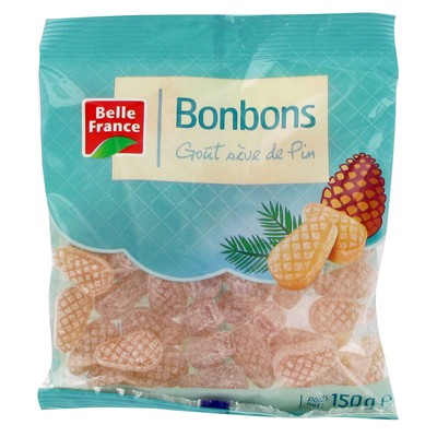 Belle France Pine Sap Flavored Candy 150g Bag