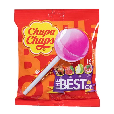 Chupa Chups Lollipops The Best Of x16 - 192g