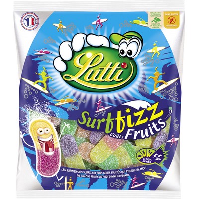ST 200G SURFFIZZ FRUITS LUTTI
