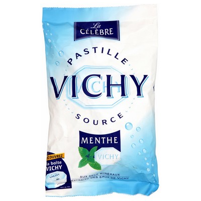 VICHY Mint Pastilles Candies - 230g Bag
