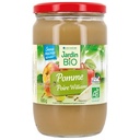 JARDIN BIO / DESSERT BIOFRUIT A LA POMME ET A LA POIRE BIO* / 680G / BOCAL VERRE