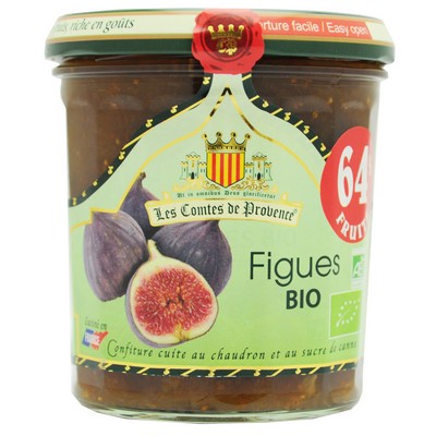 BX 350G BIO CONFITURE FIGUES AGRONOVAE