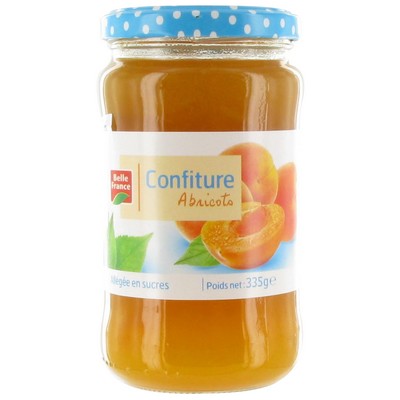 CONFITURE ALLEGEE ABRICOT BF POT 335 G