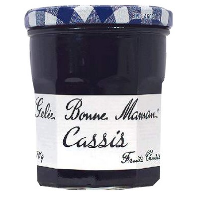 BLACKCURRANT JELLY 370G BONNE MAMAN