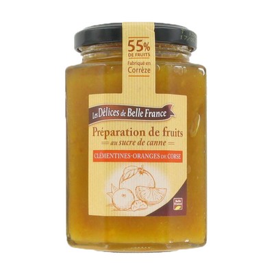 PREPARATION DE FRUITS ORANGE CLEM DBF POT 315 G