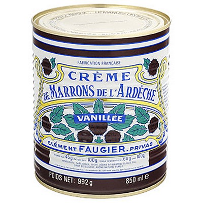 Crème de marrons de l'Ardèche - Boite 992g
