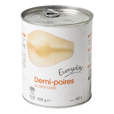 4/4 POIRES AU SIROP EVERYDAY