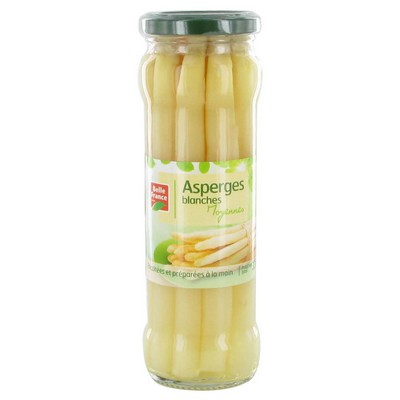 ASPERGE BLANCHE MOYENNE BF BOCAL 330 G