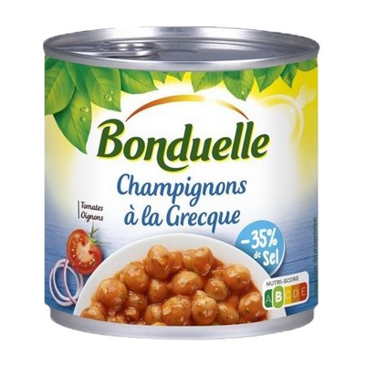 Greek-Style Mushrooms Bonduelle 400g