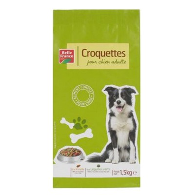 CROQUETTE CHIEN VOLAILLE/LEGUMES BF SAC 1.5 KG