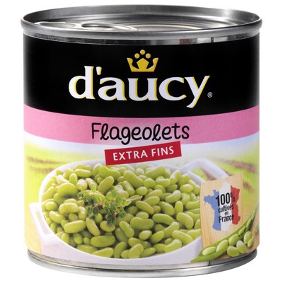 1X2 CANNED X.F. LIMA BEANS D'AUCY