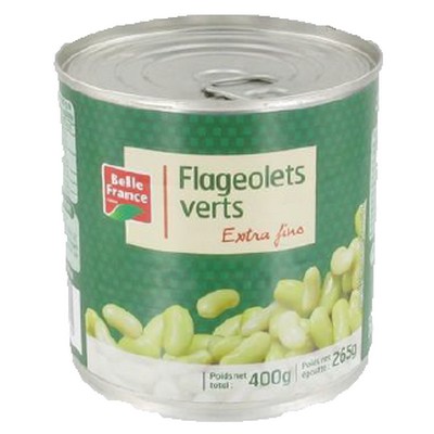 FLAGEOLET VERT EF BF BOITE 1/2 OF 400 G