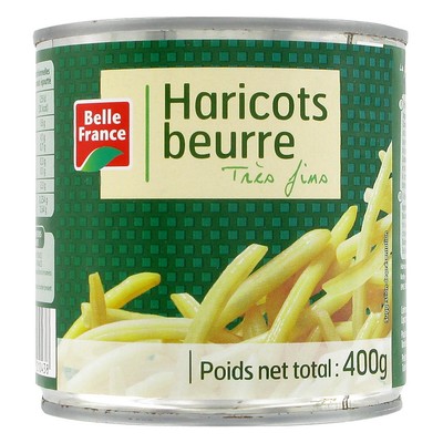 Extra Fine Butter Beans Belle France Can 400g